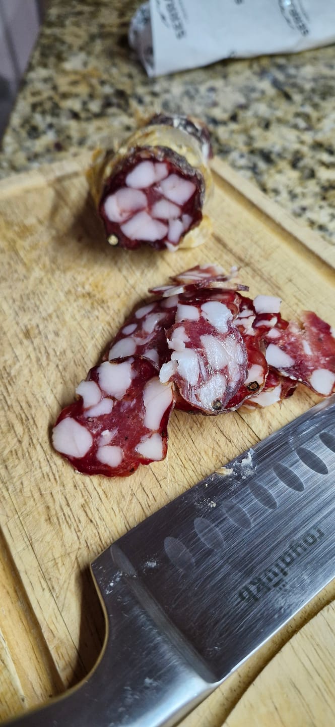 Customer photo review of Salame picado fino, artesanal
