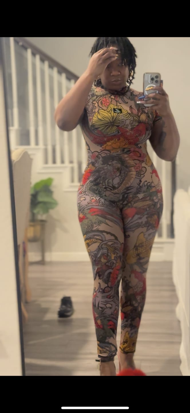 Customer photo review of Coi Jumpsuit