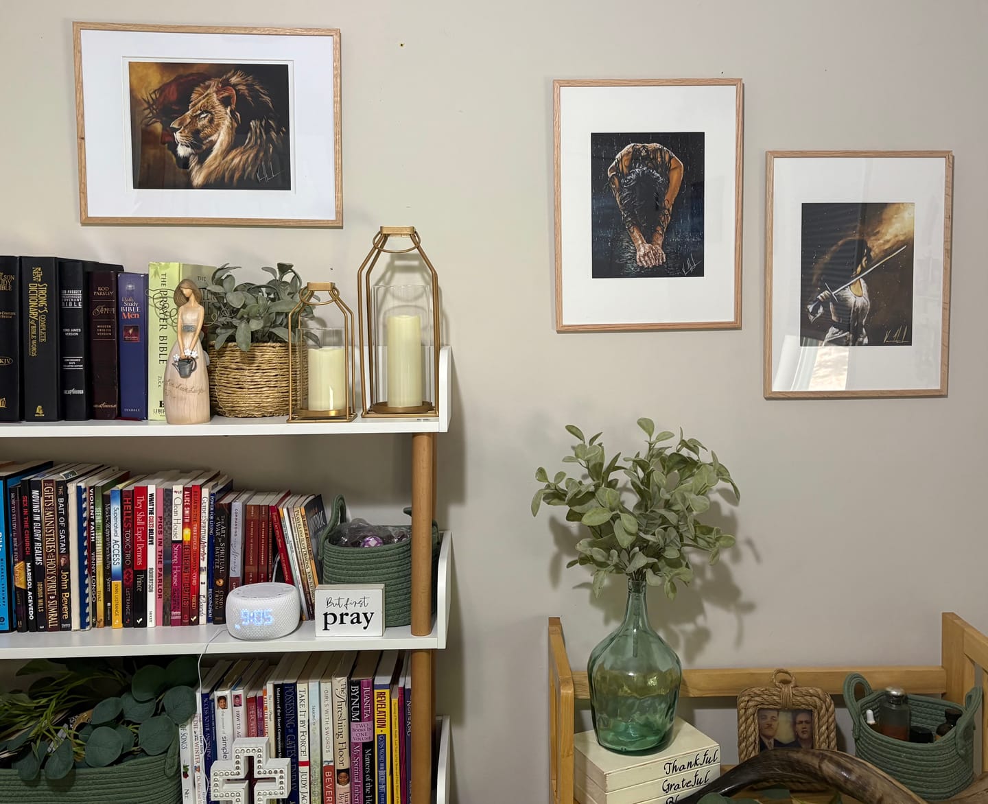 Customer photo review of The Lion of Judah (Peace and Strength)