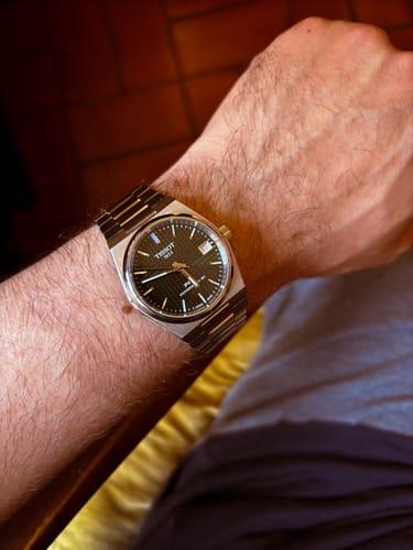 Customer photo review of Reloj Tissot PRX T137.207.11.091.00 Powermatic 80 35mm Verde
