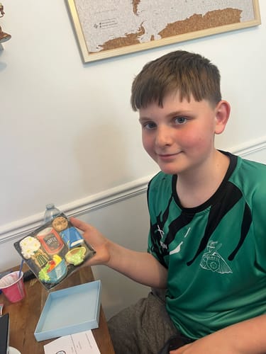 Customer photo review of Get Well Soup-er Soon Biscuit Box