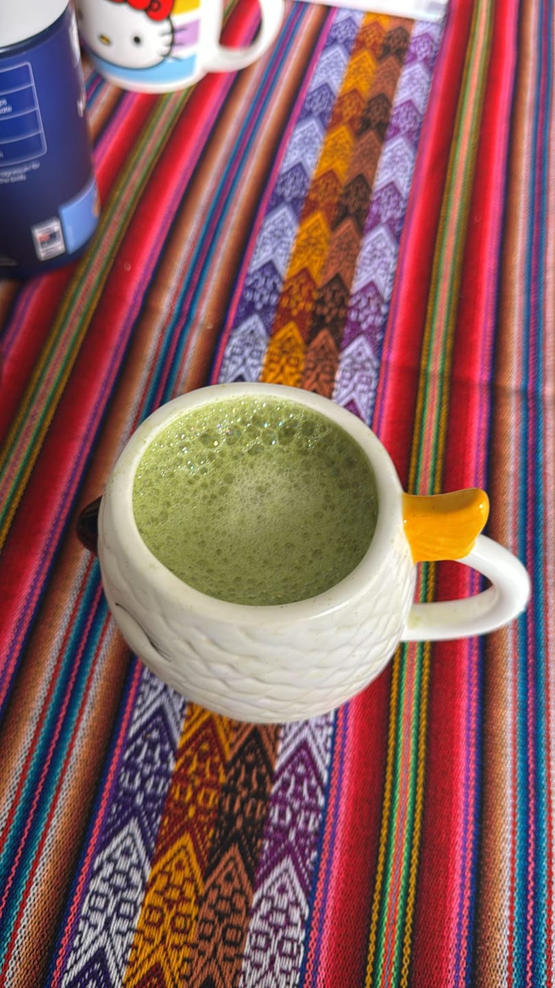 Customer photo review of Matcha Green Tea Powder 100g - Certified Organic