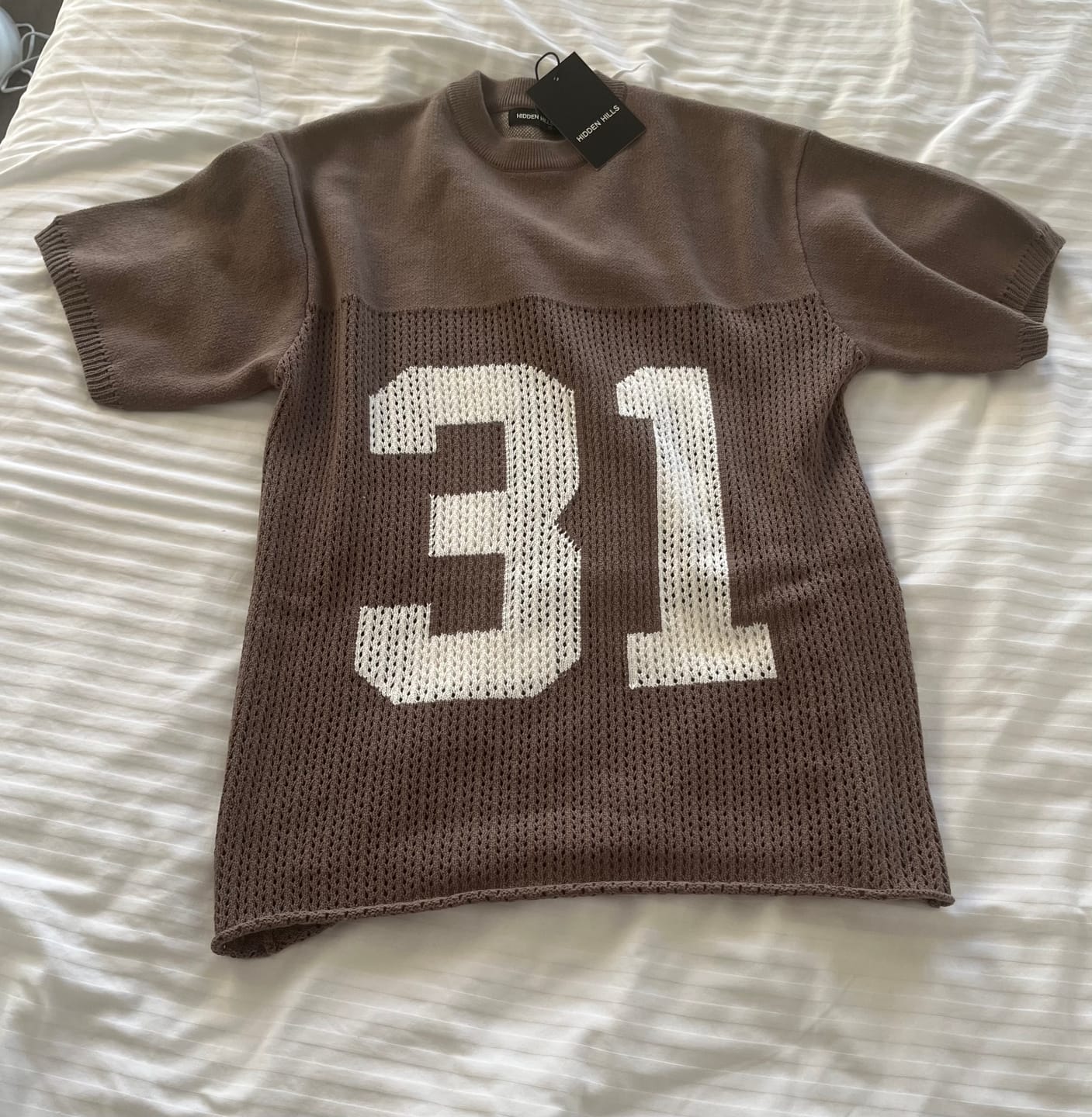 Customer photo review of KNIT JERSEY TAUPE