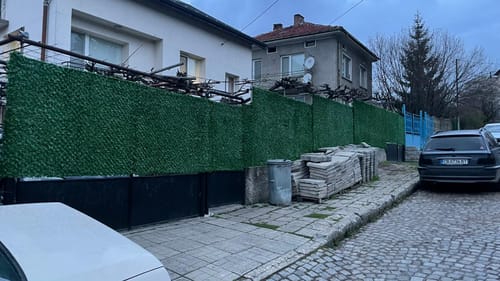 Customer photo review of Декоративна мрежа "Жив плет"