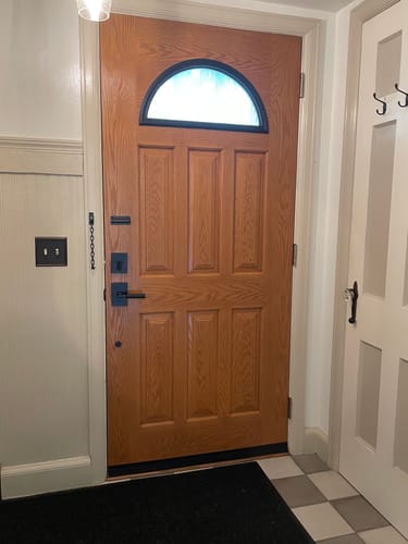 Customer photo review of Clear 1 Lite Glass and Frame Kit (Fanlite)