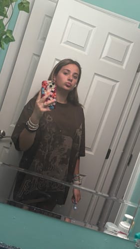 Customer photo review of W427 Phantom Oversized Tees