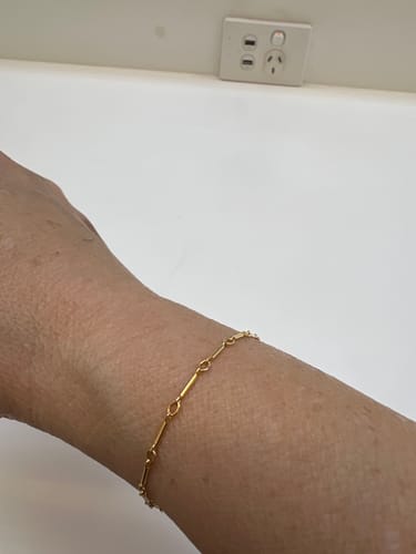 Customer photo review of Sparked Chain - Bracelet