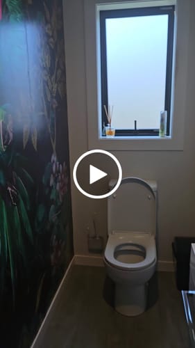 Customer video review of Tropical Hero - Midnight  - Custom Sized Wallpaper Mural (per m2)