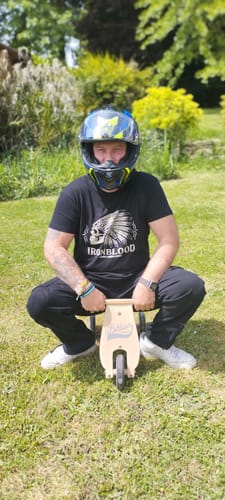 Customer photo review of T-SHIRT IRON BLOOD