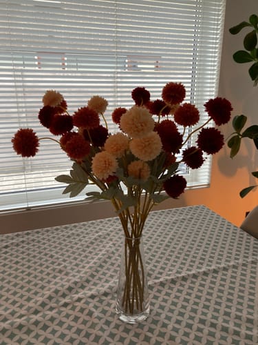 Customer photo review of Zijden Kiku Bloemen - Mix (10 stengels)