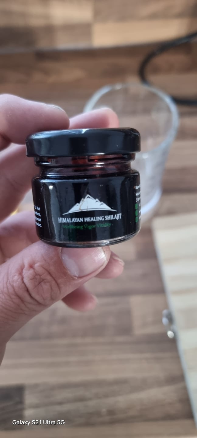 Customer photo review of 30G - Pure Himalayan Shilajit | 50% Off Limited Time Offer