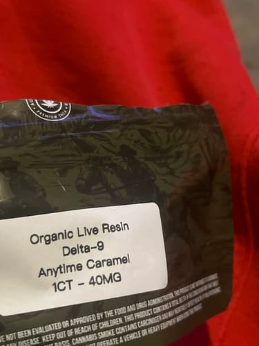 Customer photo review of Craft Organic Live Resin Caramels