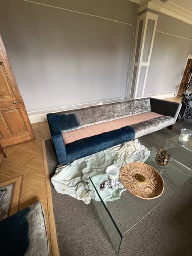 Customer photo review of Fabric Paint -- Dark Blue