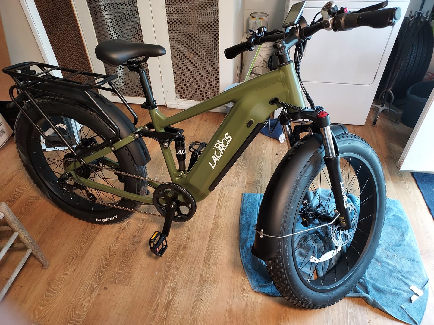 Customer photo review of Thunder - Full Suspension Electric Mountain Bike for Sale