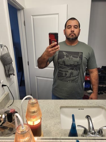 Customer photo review of MANGA TEE