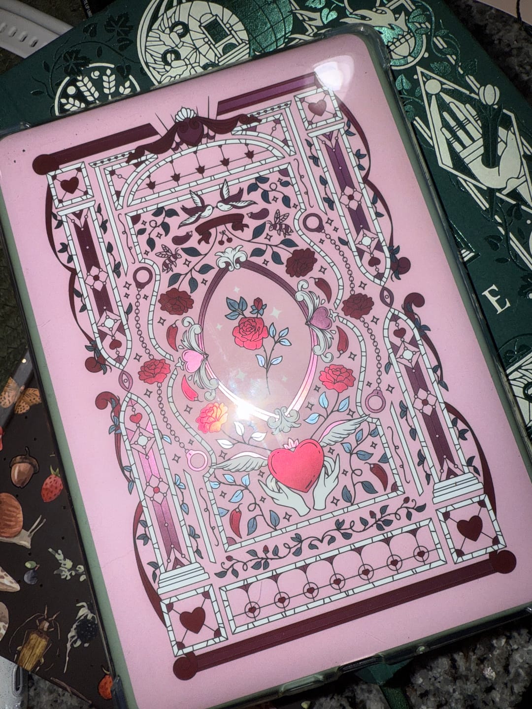 Customer photo review of Sugar & Spice - Kindle Sticker Insert