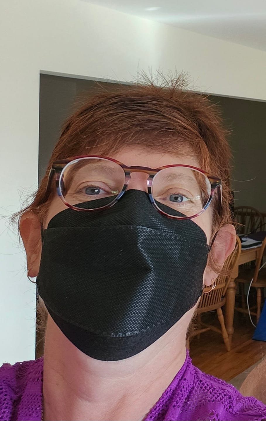 Customer photo review of KN95 Respirator Face Mask Individually Sealed