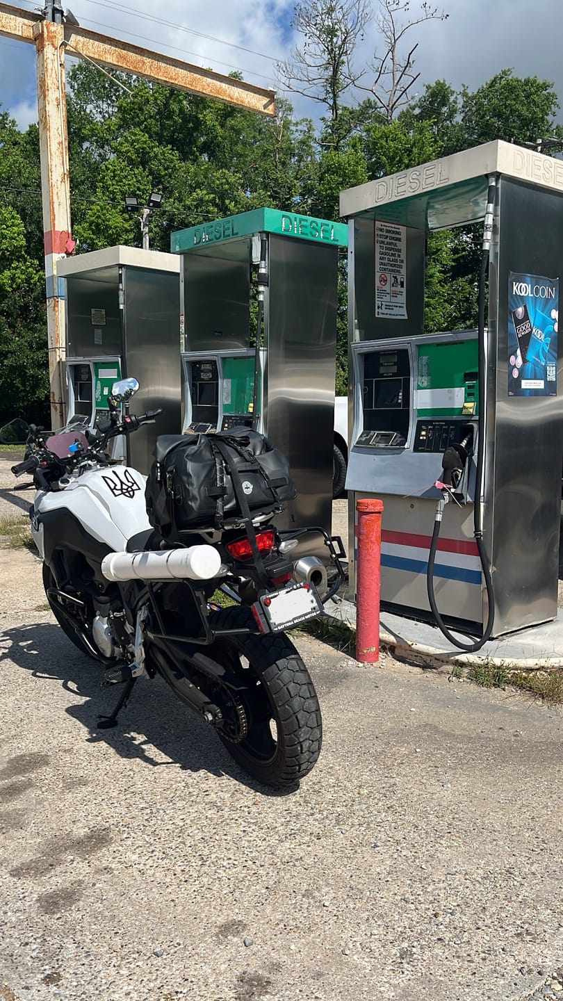 Customer photo review of 30L - Odyssey Adventure Touring Duffel Bag