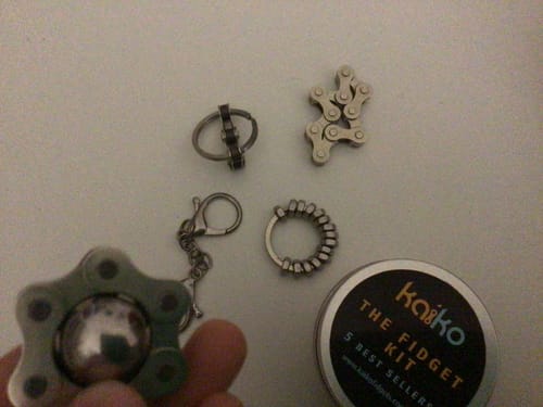 Customer photo review of The Fidget Kit by Kaiko Fidgets