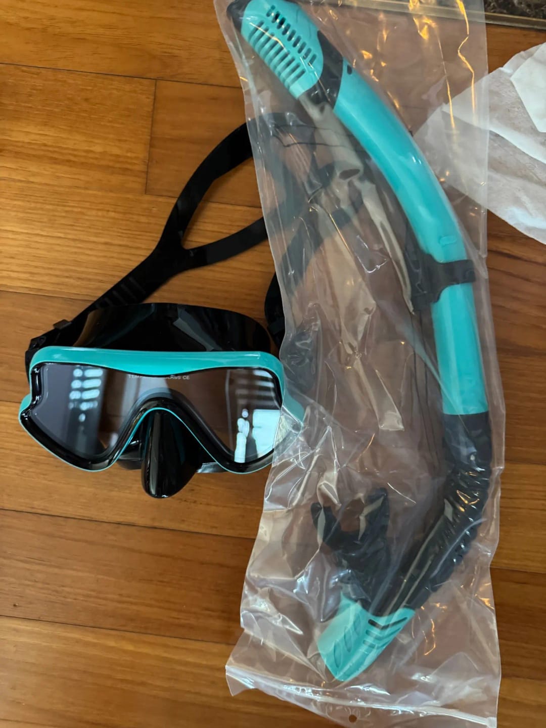 Customer photo review of Professionelles Schnorchel-Set