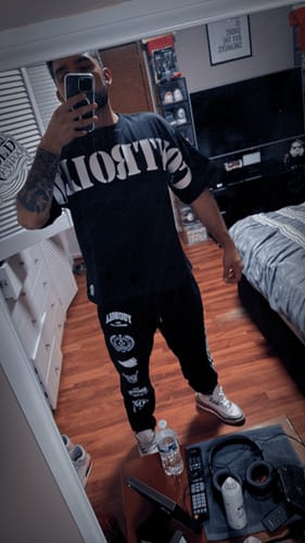Customer photo review of IMMORTAL KILLER JOGGERS #204