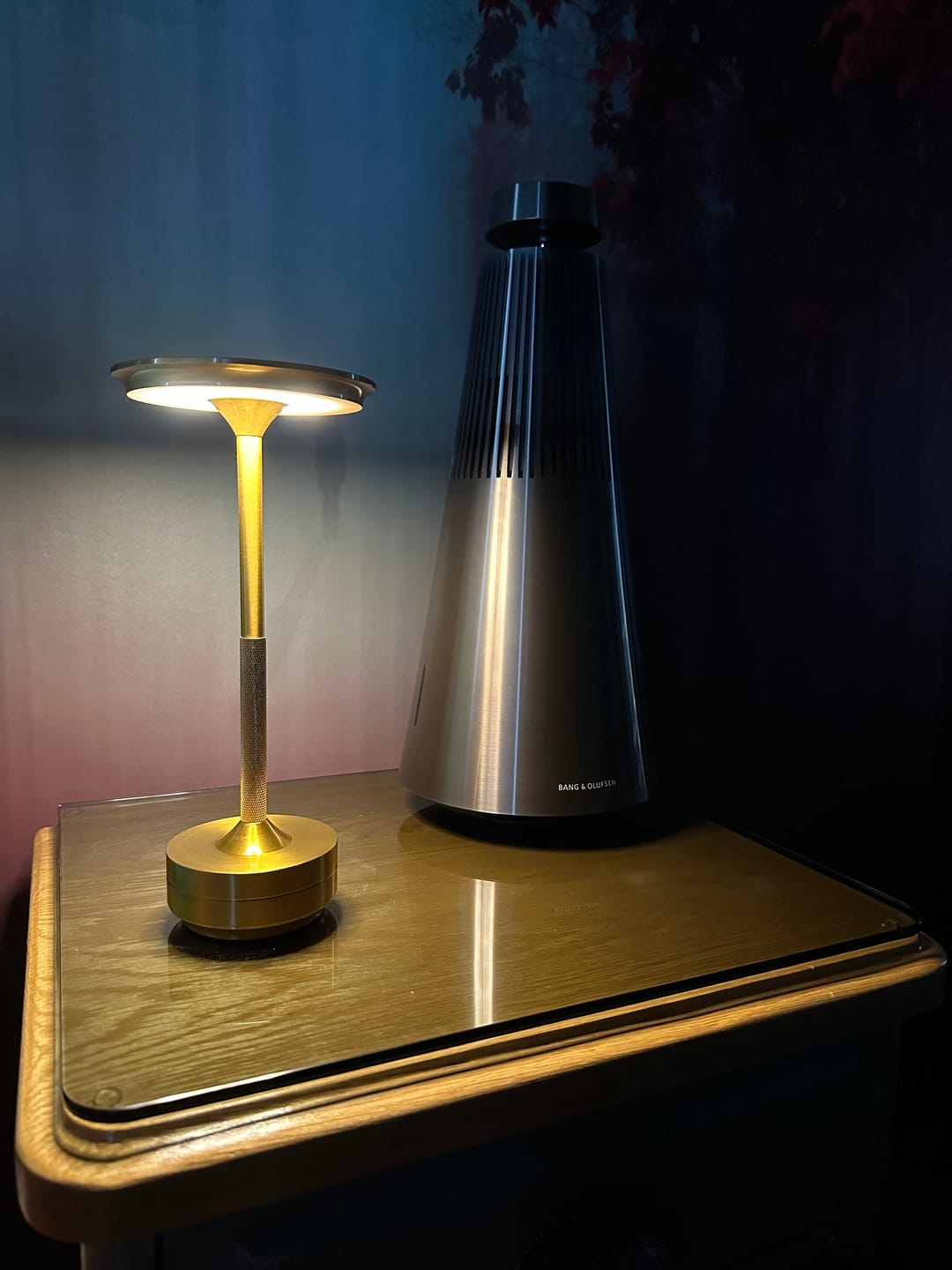 Customer photo review of Cordless Modern Aura Table Lamp - Cordless Table Lamp with Touch Control & Modern Nordic Design