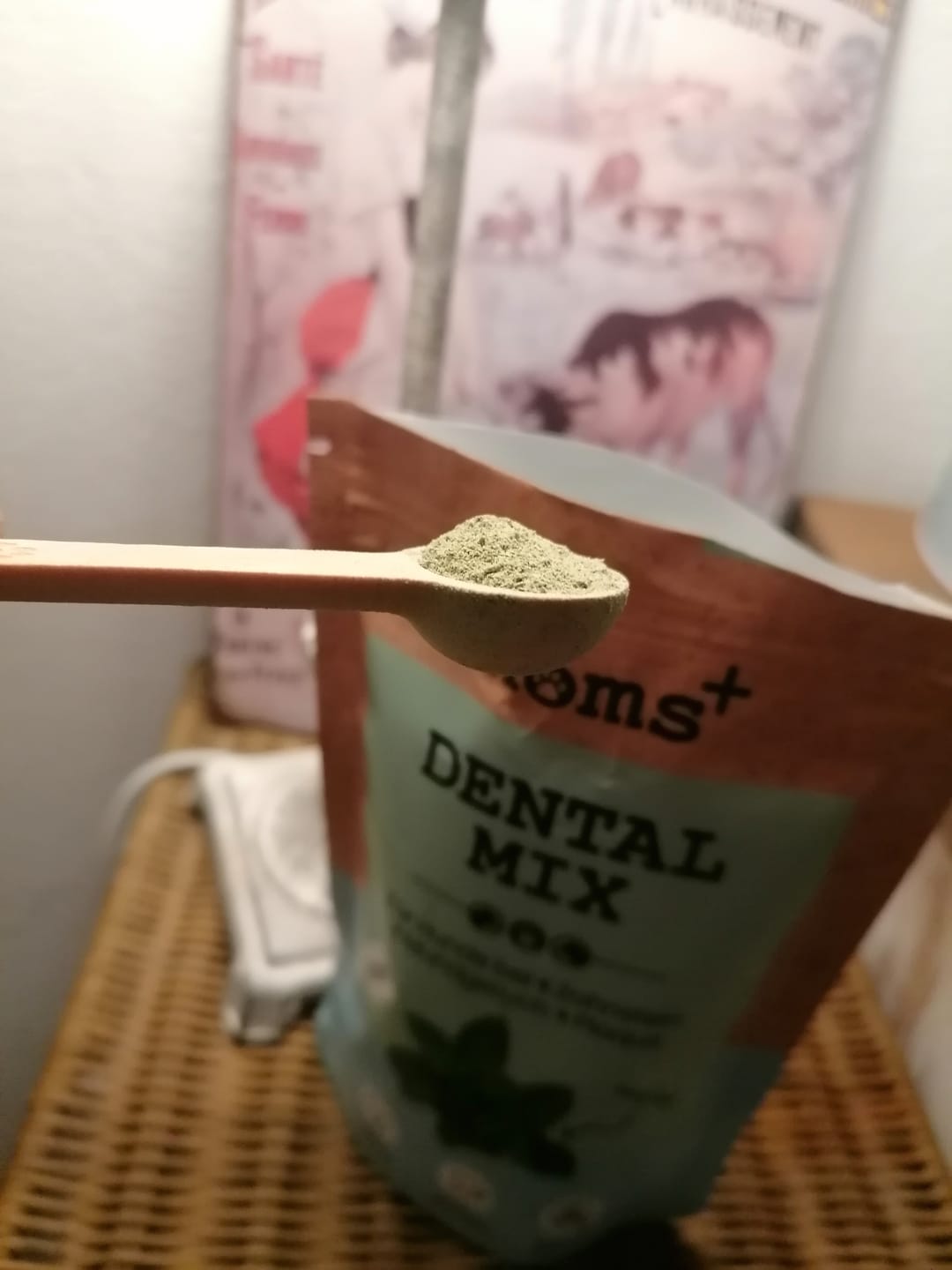 Customer photo review of Messlöffel aus Birkenholz fasst genau 1g noms+ Pulver