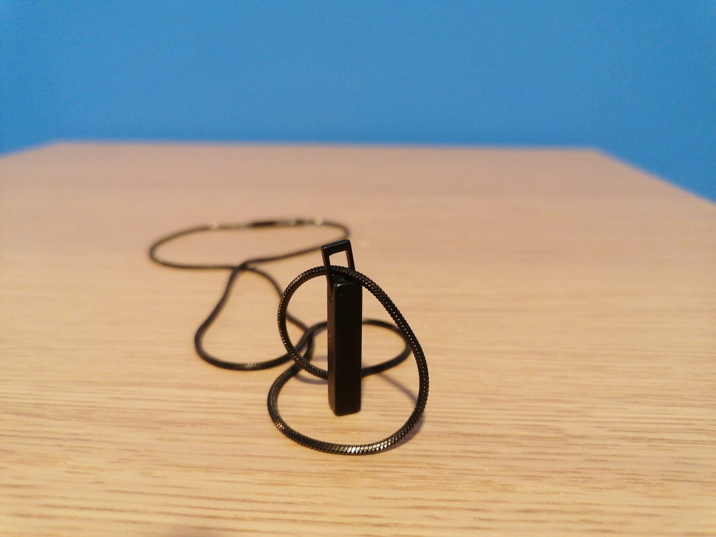 Customer photo review of Charcoal Necklace