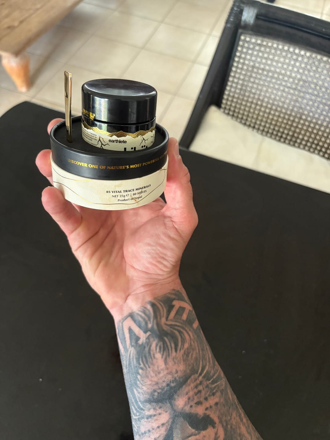 Customer photo review of DROP I: NEPALESE GOLD SHILAJIT