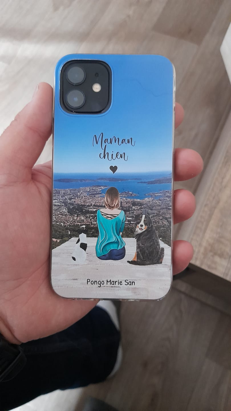 Customer photo review of Meilleurs amis - Coque de téléphone personnalisée