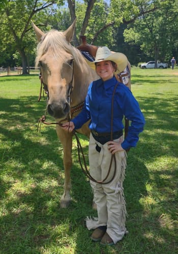 Customer photo review of RHC Solid Button Down ~ Royal Blue