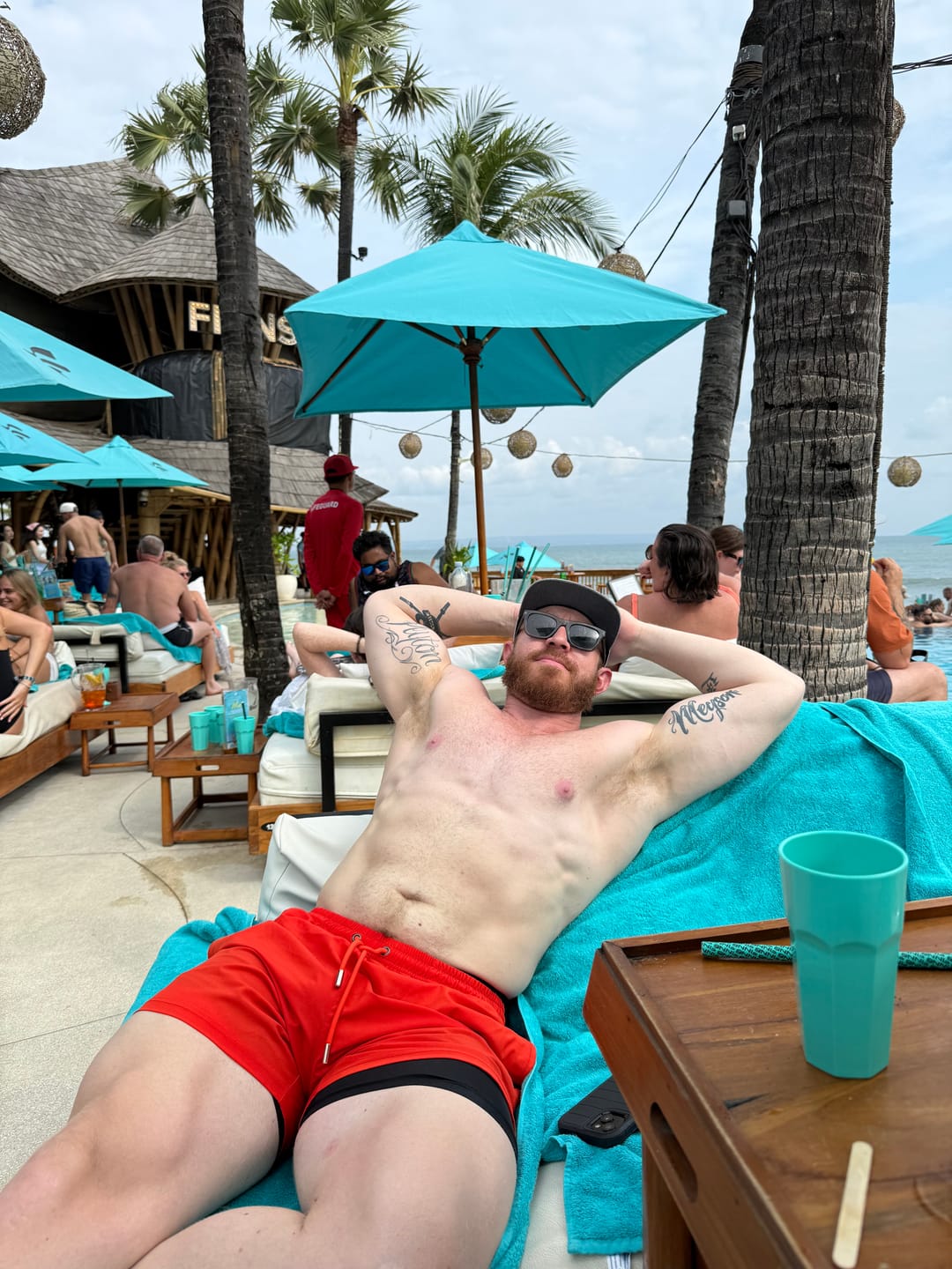 Customer photo review of 140 Frooty Swim Shorts