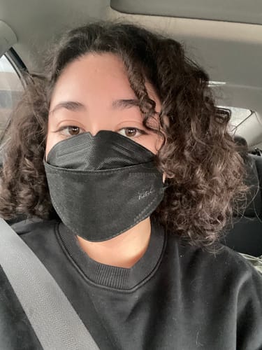 Customer photo review of KN95 Respirator Face Mask - Black