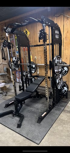 Customer photo review of Rubber Bumper Plates - Bundle Version