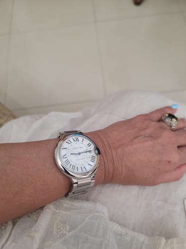 Customer photo review of BALLON BLEU 42 SILVER STEEL DIAL BRACELET