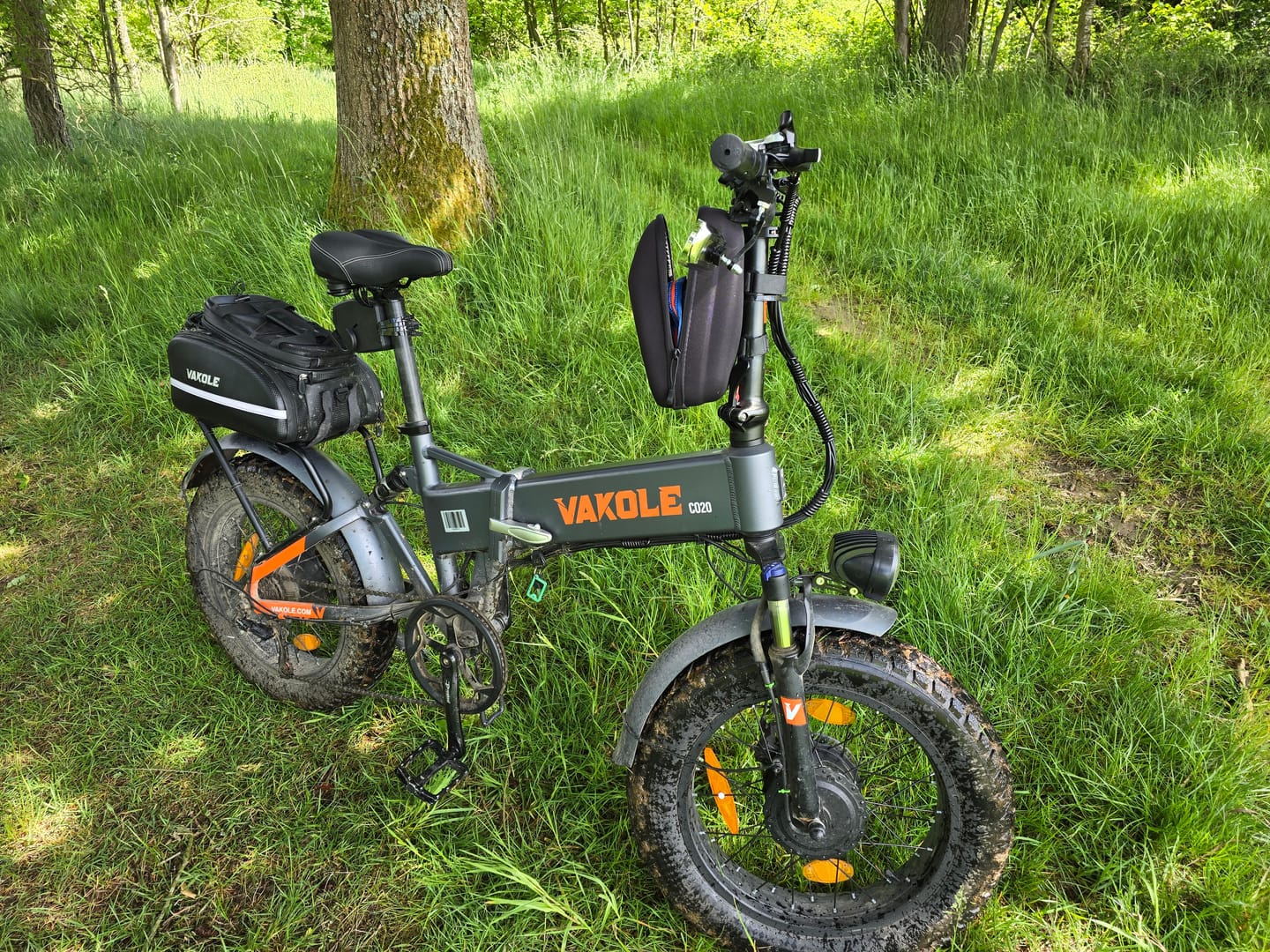 Customer photo review of Vakole CO20 MAX 750W*2 Dual Motor 20" Folding Fat Bike 960Wh with Torque Sensor 20Ah Battery