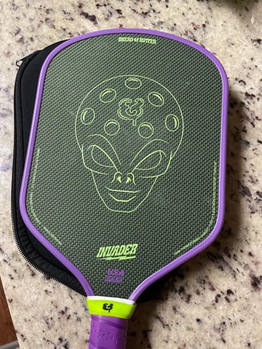 Customer photo review of The Invader 16mm Pickleball Paddle
