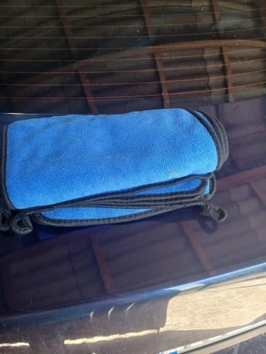 Customer photo review of Premium Mikrofasertücher - Auto, Glas & Spiegel