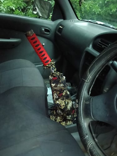 Customer photo review of Gear Shift Knob Universal Extension Adjustable