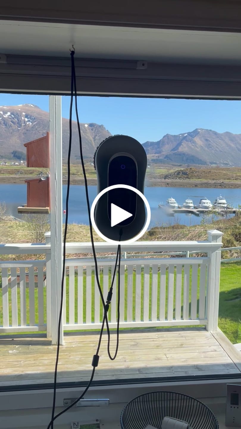 Customer video review of Helautomatisk vindusvaskerobot