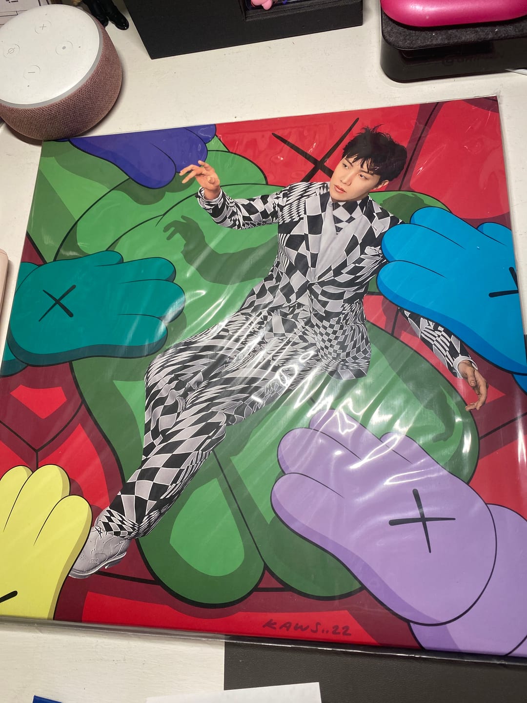Customer photo review of J-HOPE - 1ST SINGLE ALBUM JACK IN THE BOX VINYL (LIMITED EDITION)