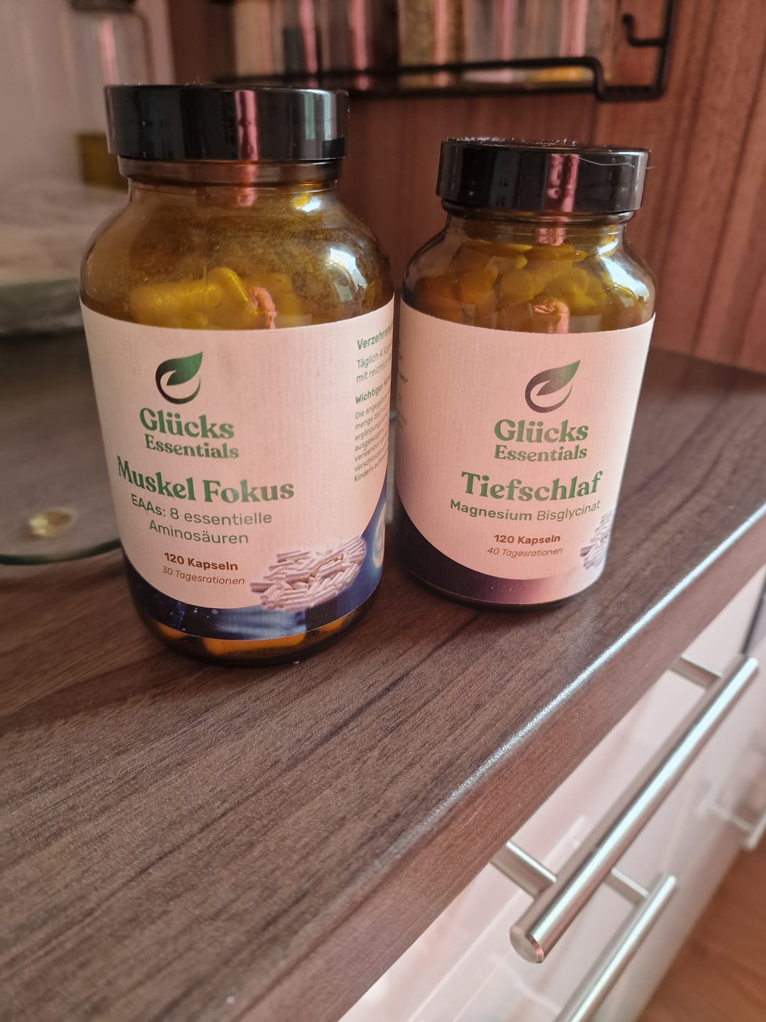 Customer photo review of Muskel Fokus - EAAs essentielle Aminosäuren - 120 Stück