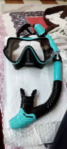 Customer photo review of Professionelles Schnorchel-Set