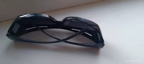 Customer photo review of GlareGuard™ Glasses.