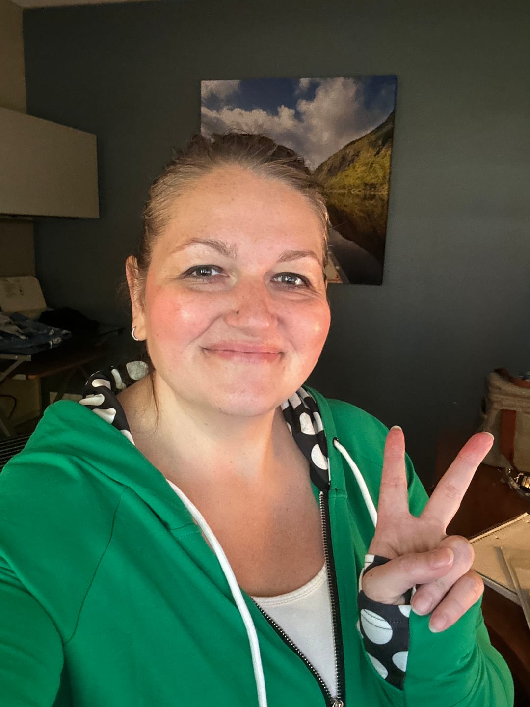 Customer photo review of Lucky Half Zip