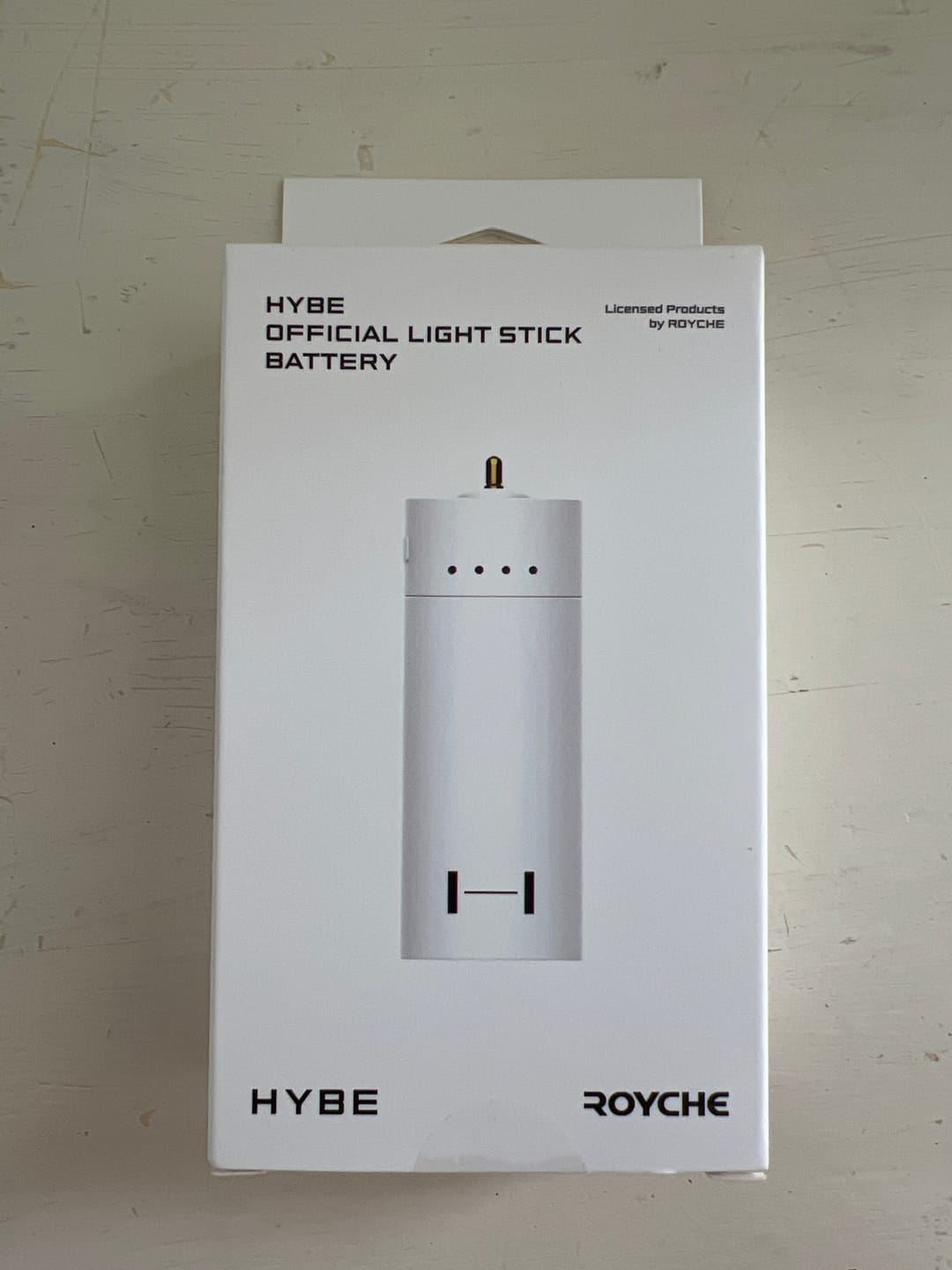 Customer photo review of HYBE OFFICIAL LIGHT STICK BATTERY
