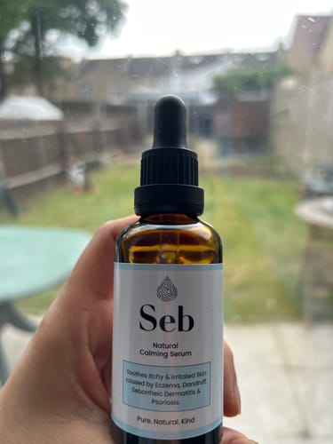 Customer photo review of Seb Natural Calming Serum