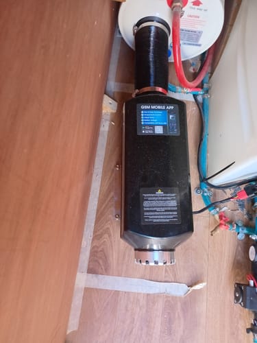 Customer photo review of Air GSM 4G/﻿5G Diesel Air Heater 5kW & 8kW 12V/24V