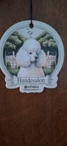 Rita D. review of Duftbaum personalisiert – mit Ihrem Logo bedruckt image 1 out of 1