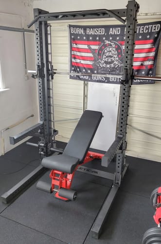 Customer photo review of R7 Saber | Squat Rack mit Multipresse